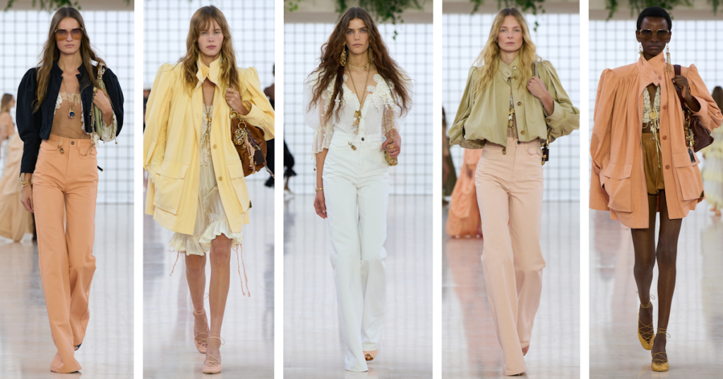 Crítica da coleção primavera 2025 da Chloé